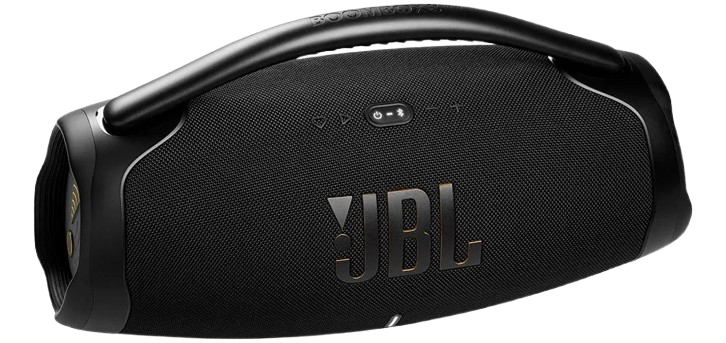 Vista alternativa da caixa de som JBL Boombox 3 Wi-Fi